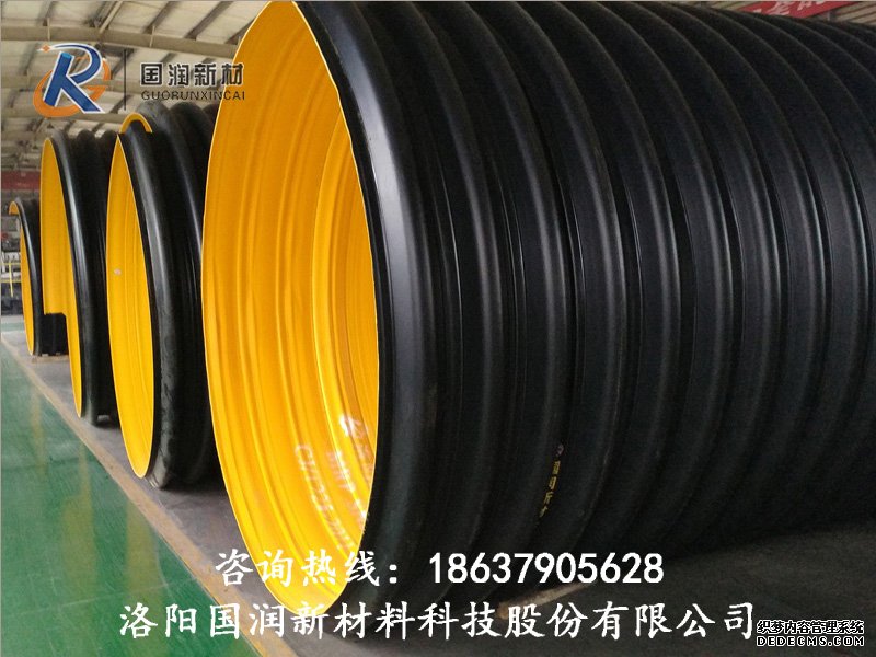 在旧公路桥梁加固钢带波纹管-钢带增强聚乙烯螺(图1)