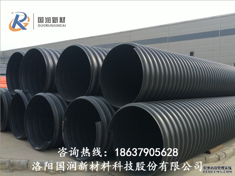 钢带波纹管-pe钢带增强螺旋波纹管是首选在现代(图1)