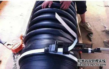 钢带增强聚乙烯螺旋波纹管的连接方法——电热(图3)